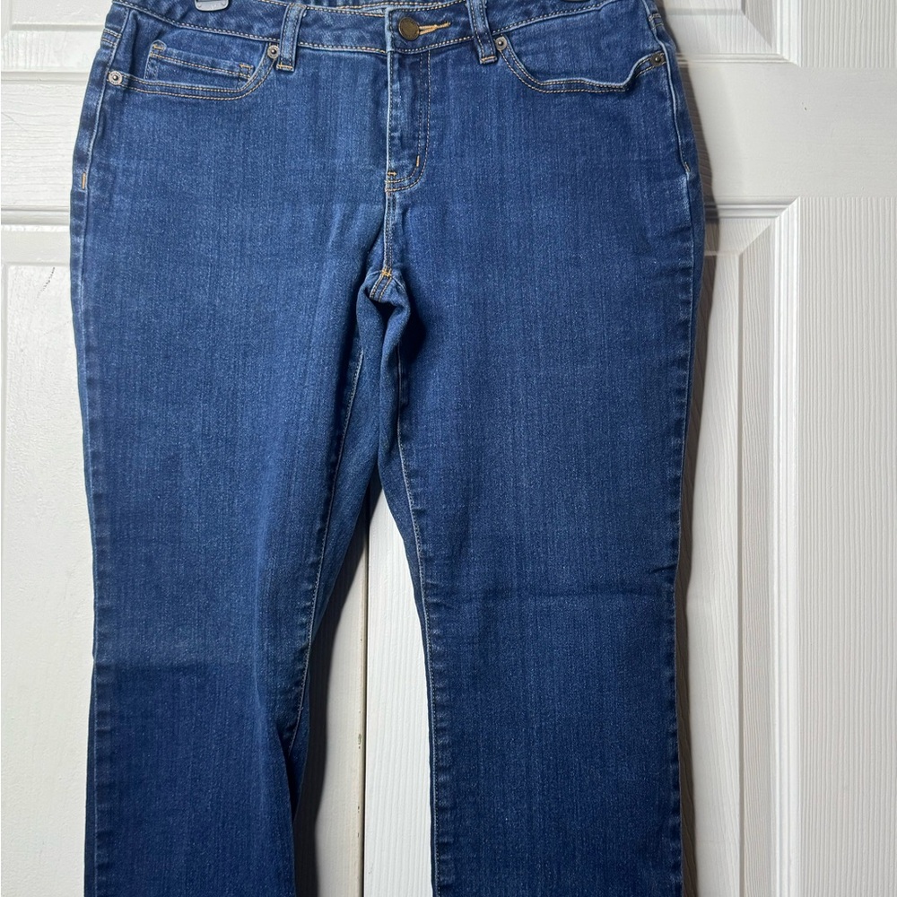 Michael Kors Dark Blue Skinny Jeans - Picture 6 of 12